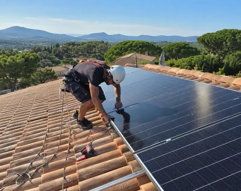 Installateur panneaux solaires Draguignan — pose photovoltaïque sur toiture